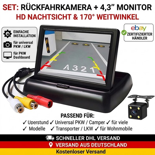 Auto rückfahrkamera set mit - auto,